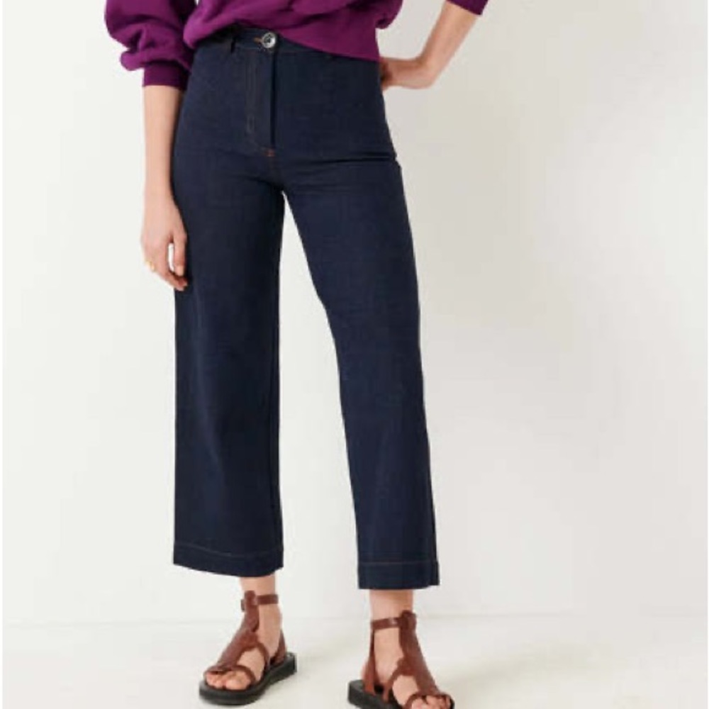GAP Blue Ankle Cropped Jeans Classic Style